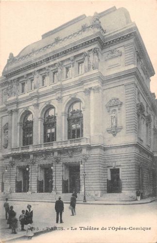 Frankreich 75 Paris Le Theatre de l`Opera-Comique ngl 198.795