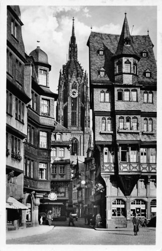 Frankfurt (Main) Durchblick auf den Dom gl1952 300.124