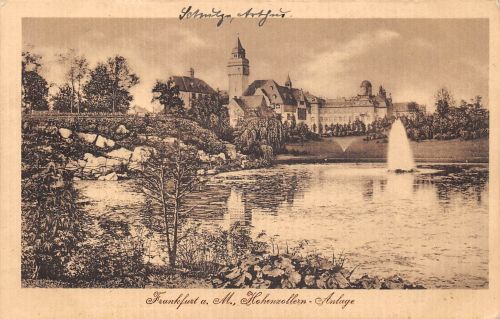 Frankfurt (Main) Hohenzollern-Anlage feldpgl1917 300.127