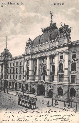 Frankfurt (Main) Hauptpost gl1906 300.131