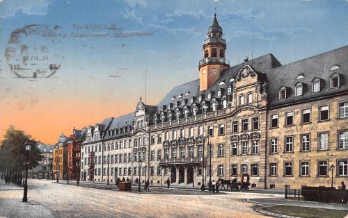 Frankfurt (Main) Neues Kgl. Polizeipräsidium feldpgl1915 300.143