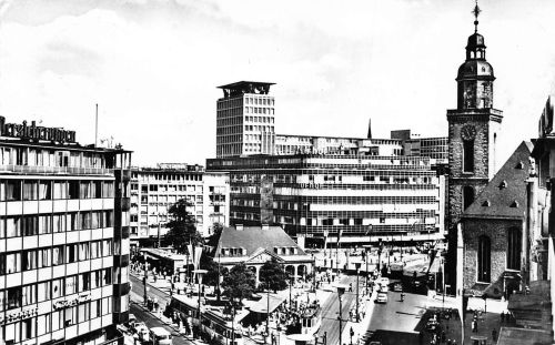 Frankfurt (Main) Blick zur Hauptwache gl1967 300.147