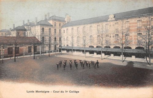 Frankreich 75 Paris Lycee Montaigne Cours du 1er College ngl 198.822