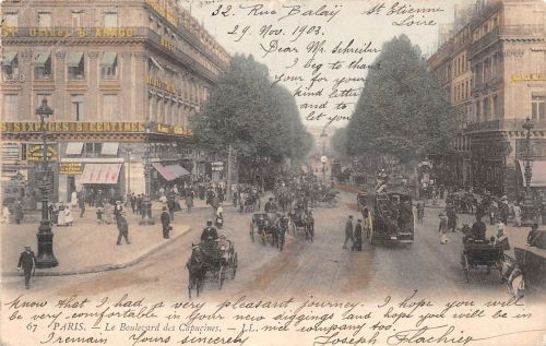 Frankreich 75 Paris Le Boulevard des Capucines gl1903 198.830