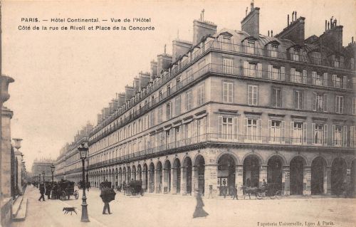 Frankreich 75 Paris Hotel Continental Vue de l`Hotel ngl 198.834