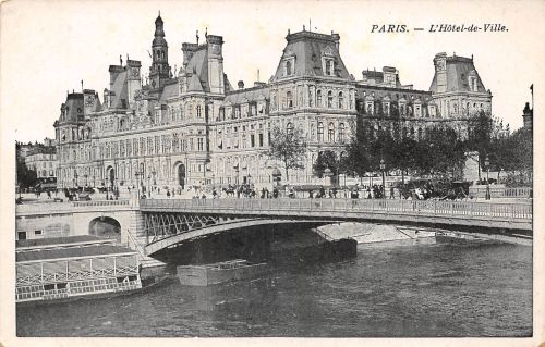 Frankreich 75 Paris L`Hotel de Ville ngl 198.837
