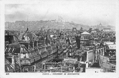 Frankreich 75 Paris Panorama de Montmatre gl1933 198.838