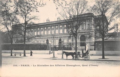 Frankreich 75 Paris Le Ministere des Affaires Etrangeres ngl 198.839