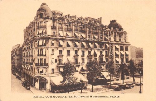 Frankreich 75 Paris Hotel Commodore ngl 198.843