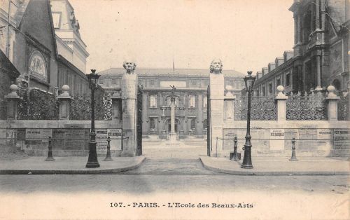 Frankreich 75 Paris L`Ecole des Beaix-Arts gl1908 198.851