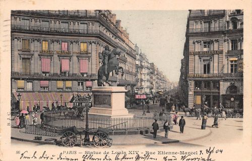 Frankreich 75 Paris Statue de Louis XIV gl1904 198.853