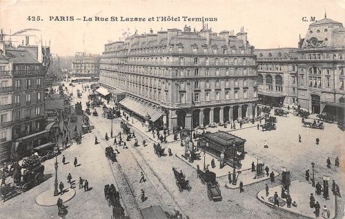 Frankreich 75 Paris La Rue St. Lazare et… gl1906 198.863