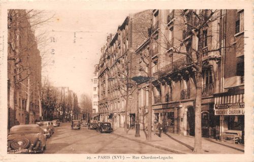 Frankreich 75 Paris Rue Chardon-Lagache gl1943 198.873