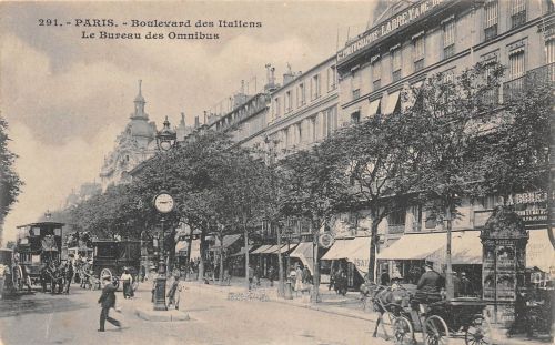 Frankreich 75 Paris Boulevard des Italiens ngl 198.875