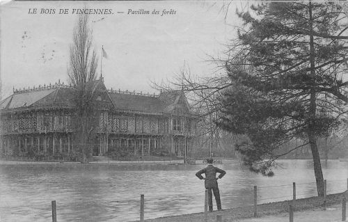 Frankreich 94 Le Bois de Vincennes Pavillon des forets gl1905 199.125