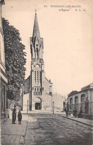 Frankreich 95 Enghien-les Bains L`Eglise ngl 199.134