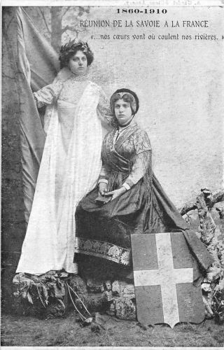 Frankreich Reunionde la Savoie a la France 1860-1910 ngl 199.148