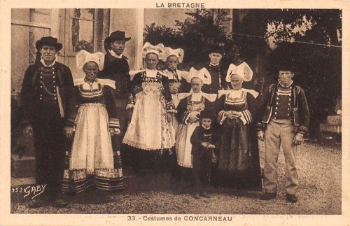 Frankreich Costumes de Concarneau ngl 199.152