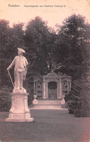 Potsdam Sanssouci Muschelgrotte gl1908 300.209