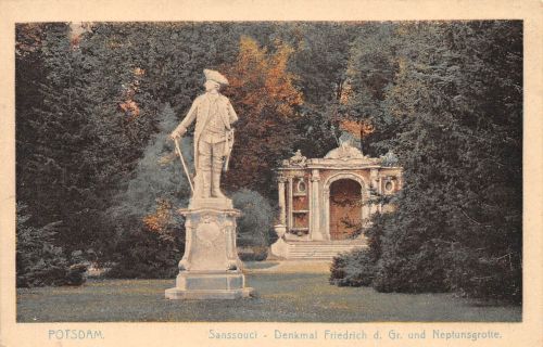 Potsdam Sanssouci Denkmal Friedrichs d. Grossen ngl 300.210