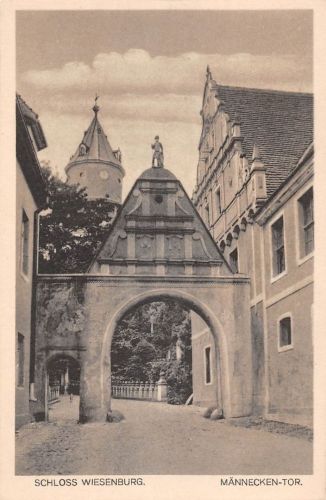 Wiesenburg (Mark) Schloß Männecken-Tor ngl 300.221
