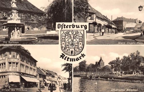 Osterburg/Altmark Mehrbildkarte gl 300.238