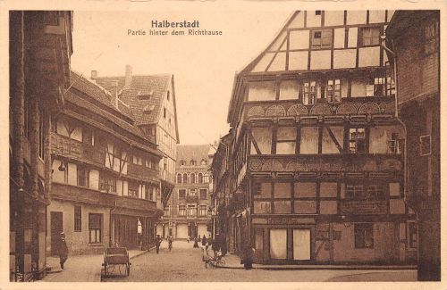 Halberstadt Partie hinter dem Richthause ngl 300.240