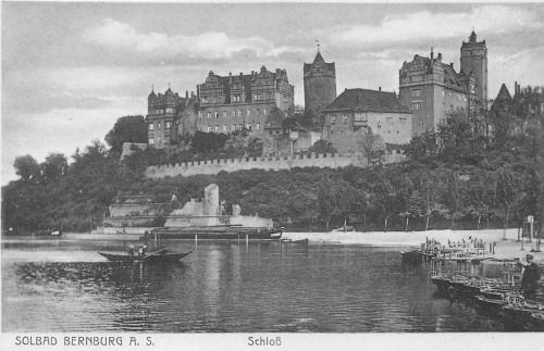 Bernburg a.d. Saale Schloss ngl 300.253