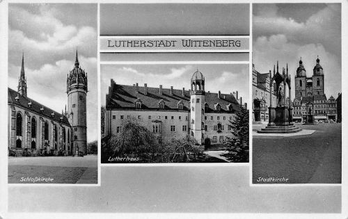Wittenberg Mehrbildkarte ngl 300.258