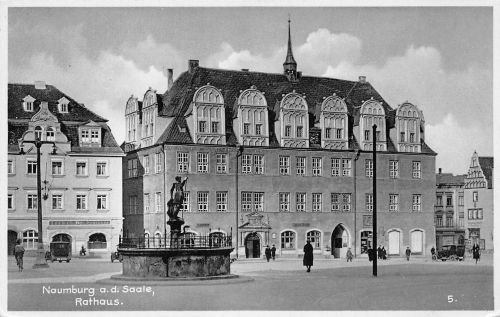 Naumburg (Saale) Rathaus gl1936 300.267