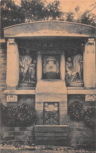 Dresden-Loschwitz Körner - Schillerdenkmal ngl 300.305