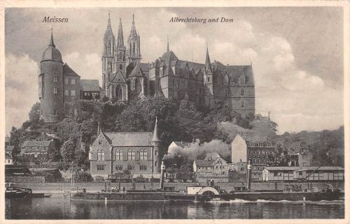 Meissen a. Elbe Albrechtsburg und Dom gl1926 300.315
