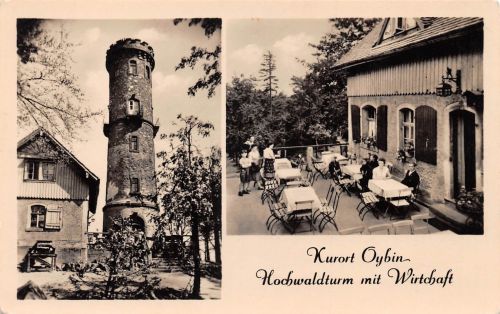 Oybin Hochwaldturm mit Wirtschaft ngl 300.321