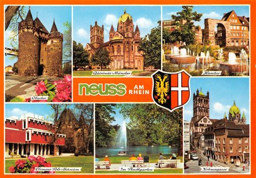 Neuss Mehrbildkarte ngl 300.330