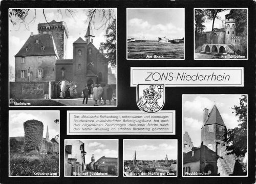 Zons a.Rh. Mehrbildkarte ngl 300.334