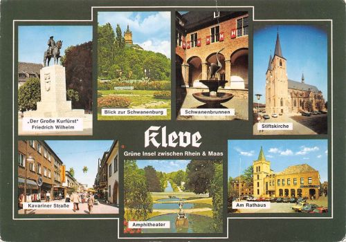 Kleve Mehrbildkarte gl 300.400
