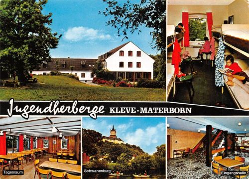 Kleve-Materborn Jugendherberge Mehrbildkarte ngl 300.408