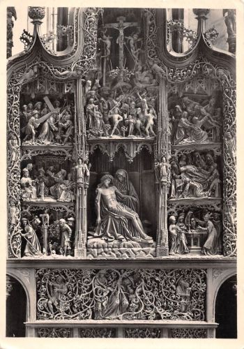Kalkar Nicolaikirche Altar der 7 Schmerzen gl1939 300.409