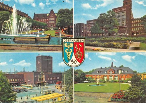 Oberhausen Mehrbildkarte gl1976 300.431