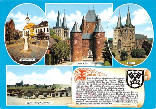 Xanten Mehrbildkarte ngl 300.438