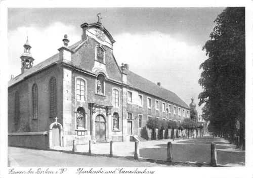 Gemen Pfarrkirche und Exerzitienhaus ngl 300.446