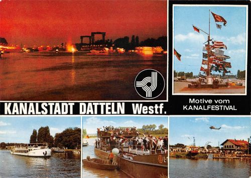Datteln Kanalfestval Mehrbildkarte ngl 300.497