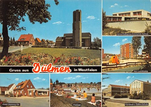 Dülmen Mehrbildkarte ngl 300.512