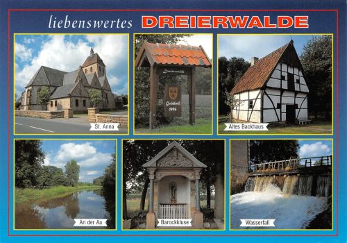 Dreierwalde Mehrbildkarte ngl 300.517
