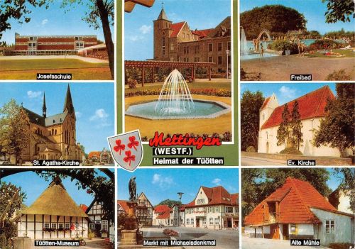 Mettingen Mehrbildkarte ngl 300.522