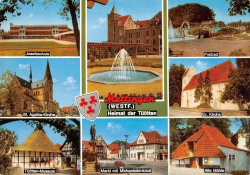 Mettingen Mehrbildkarte ngl 300.523