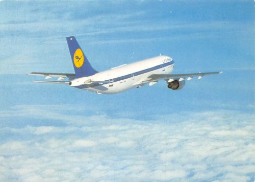 Luftfahrt Flugzeug Airbus A300 Lufthansa gl1979 300.586