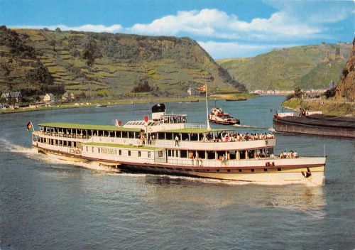 Seefahrt Dampfer RÜDESHEIM ngl 300.600