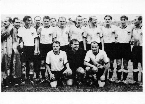 Sport Fußball Deutsche Nationalmannschaft 1954 Reproduktion ngl 300.626