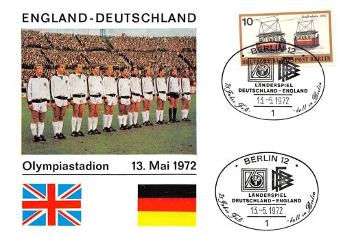 Sport Fußball Deutsche Nationalmannschaft 1972 ngl 300.627
